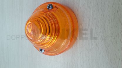 Bild von Blinkerglas rund orange AXO