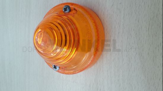 Bild von Blinkerglas rund orange AXO