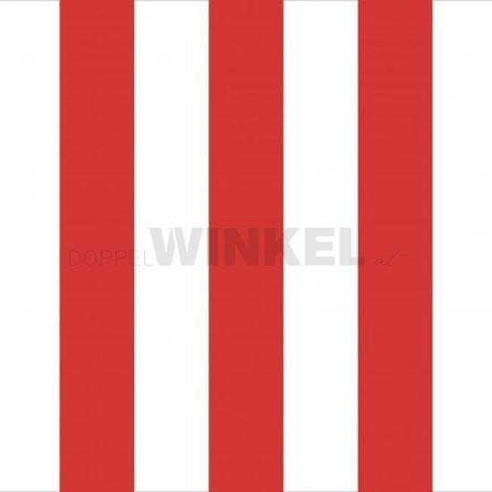 Bild von Sonnensegel rot weiß gestreift