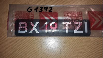 Bild von Typenschild BX19TZI