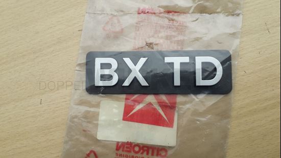 Bild von Typenschild BX TD