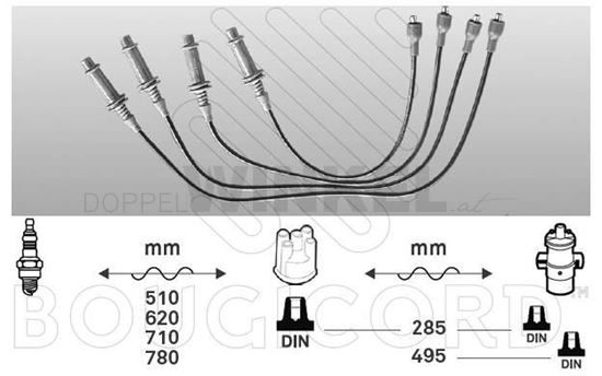Bild von Zündkabelsatz
