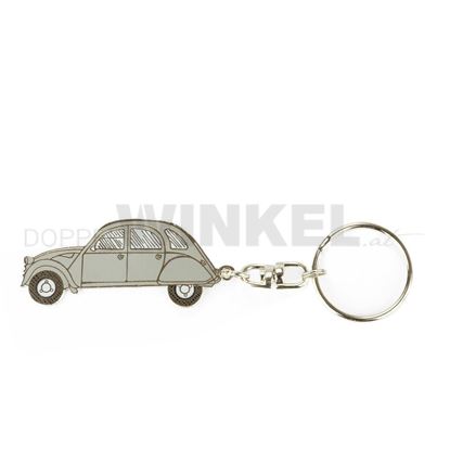 Bild von Schlüsselanhänger 2CV grau