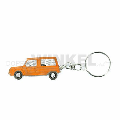 Bild von Schlüsselanhänger Mehari orange