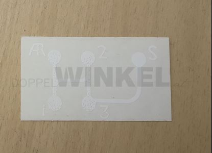 Bild von Aufkleber Schaltschema