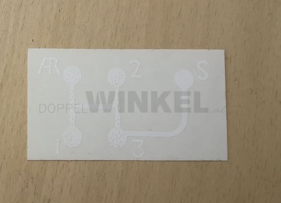 Bild von Aufkleber Schaltschema