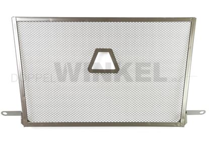 Bild von Fliegengitter hinter Grill