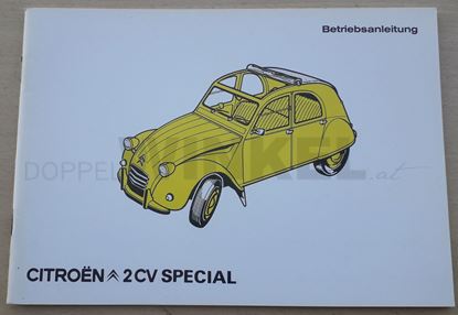 Bild von Betriebsanleitung 2CV Special