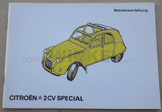 Bild von Betriebsanleitung 2CV Special